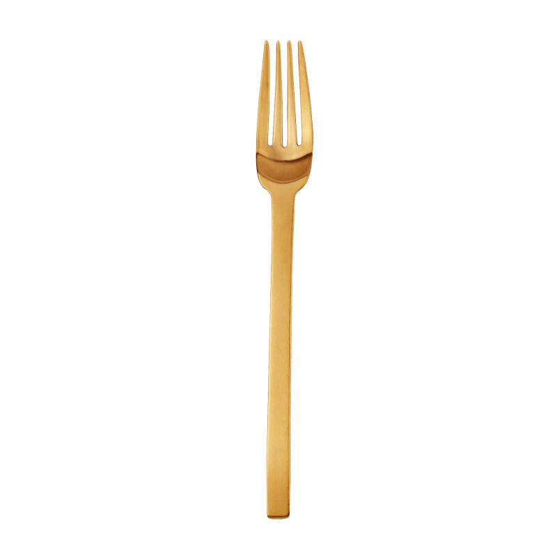 SPIGA TABLE FORK GOLD 21.5CM