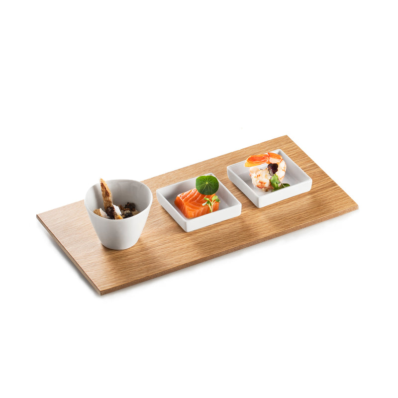 ZEN WOOD TRAY 36X18CM