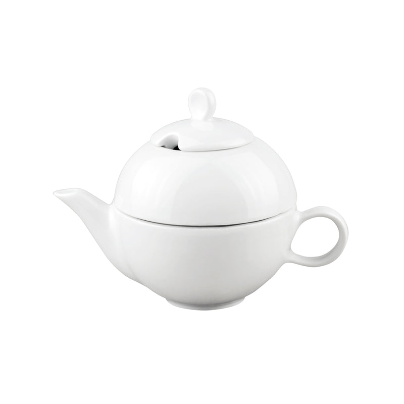 Diana Milk and Sugar Pot 500ml, glossy porcelain dual-function pot, luxury tea and coffee tableware with elegant design.