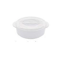 Love Terrine with fitted cover, glossy porcelain bowl for sauces or appetizers, luxury tableware with timeless elegance