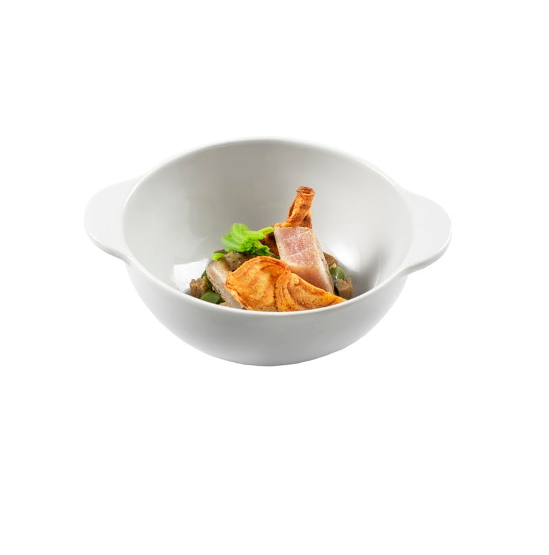 Love Bowl Gloss Porcelain, 375ml luxury tableware for soups, stews and sides, elegant modern fine dining piece