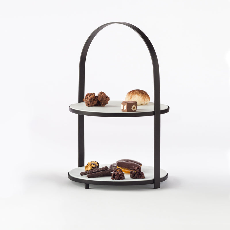 STAND SET 2 PLATES 24CM