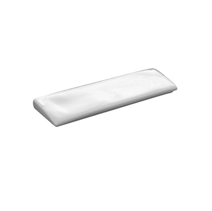 Kyoto porcelain cutlery rest with glossy finish, minimalist Japanese design, luxury tableware accessory for refined dining