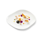 WAVE OVAL FLAT PLATE 26CM
