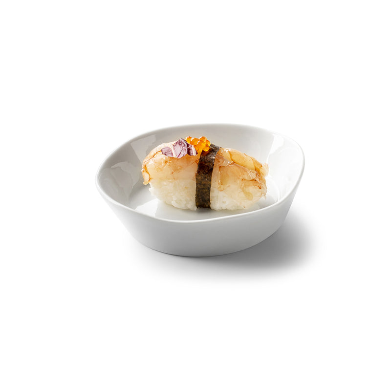 Elegant porcelain Gastro Bowl with glossy finish, perfect for refined appetizers, desserts, and luxury table settings.