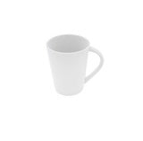 Luxury porcelain mug with glossy finish, minimalist design, microwave, oven, freezer & dishwasher safe, artistic Nordic tableware for coffee, tea, or hot beverages.