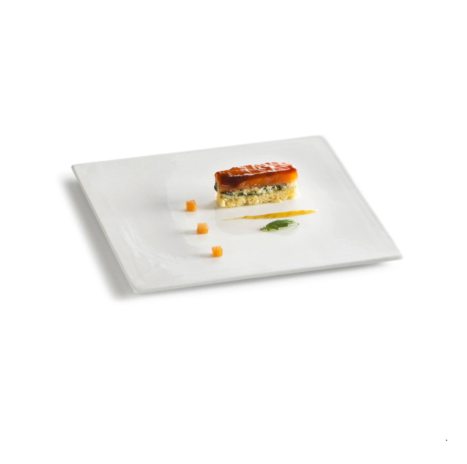 MINIMAL SQ PLATE 21X21CM