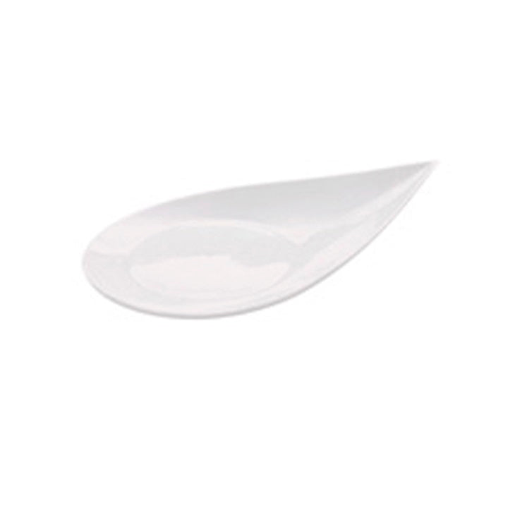 Gota Tasting Plate 15cm porcelain, gloss finish, modern pointy silhouette for luxury dining, desserts, and artistic plating