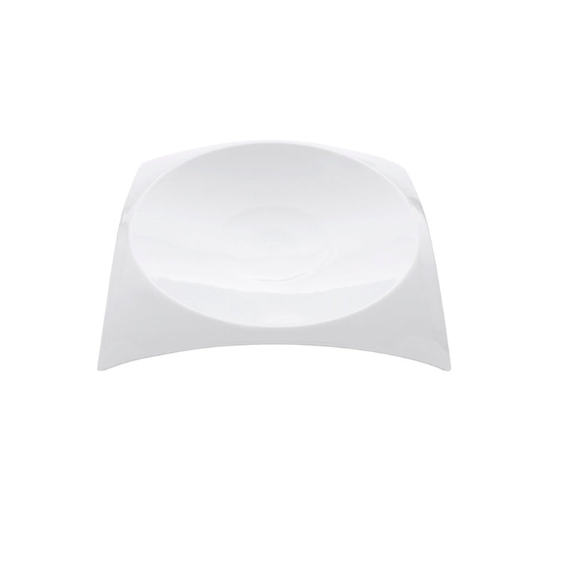 Galaxy Plate in glossy porcelain, luxury artistic tableware with celestial-inspired design for modern fine dining.