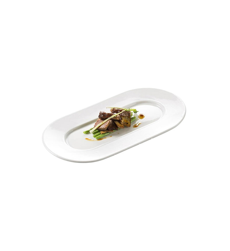 SUMMUM OVAL 3 APPET. TRAY 27X14CM