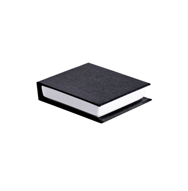 Black bill holder with sleek design, durable build for stylish check presentation in modern or upscale restaurants.