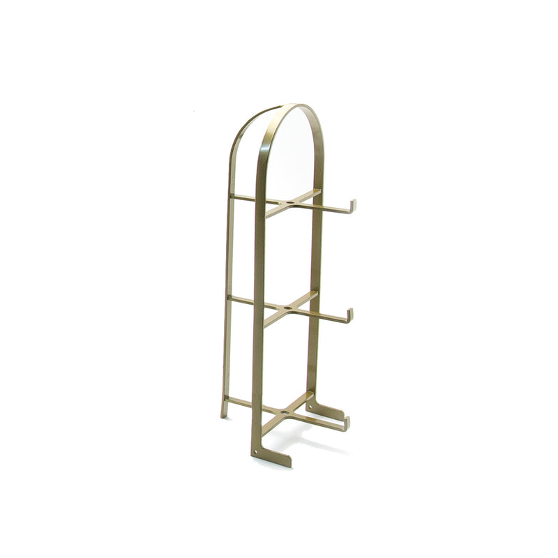 Diana Golden Stand, stainless steel with luxury gold finish, elegant tableware stand for stylish food presentation.