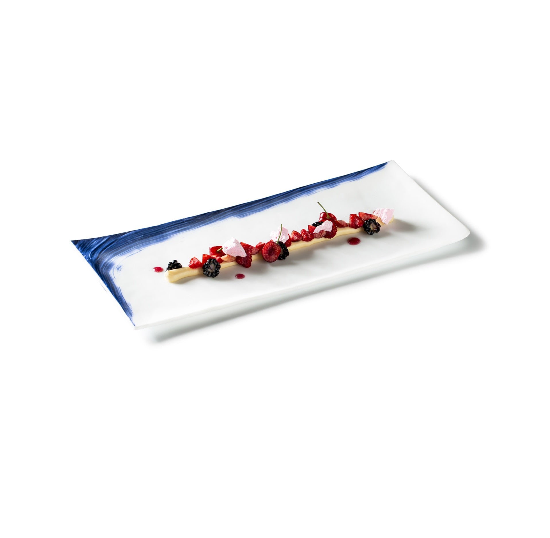 OIA GLASS TRAY 41X18CM