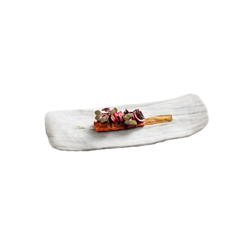 NORDICA GLASS TRAY 31X12CM