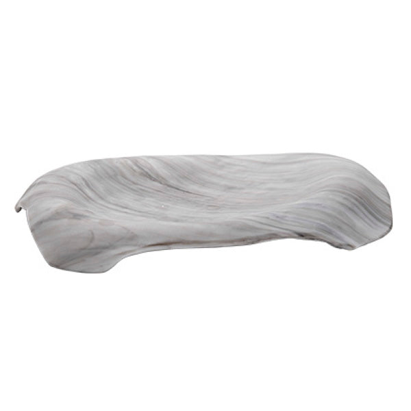 NORDICA GLASS DEEP PLATE 32X20CM