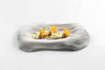 NORDICA GLASS DEEP PLATE 32X20CM