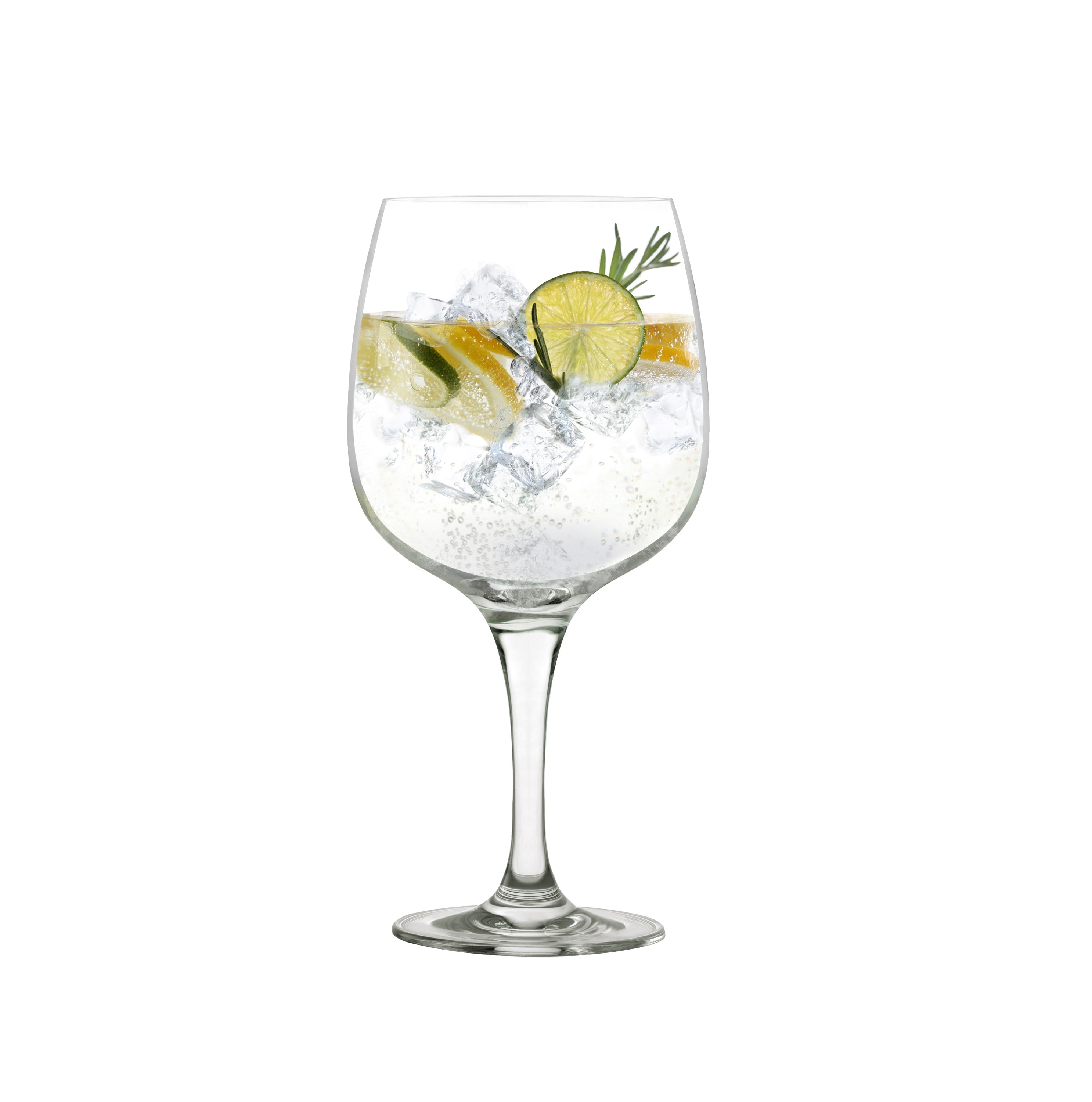 Elegant Gin Tonic glass with wide bowl, perfect for cocktails, garnishes, and luxury drink presentation