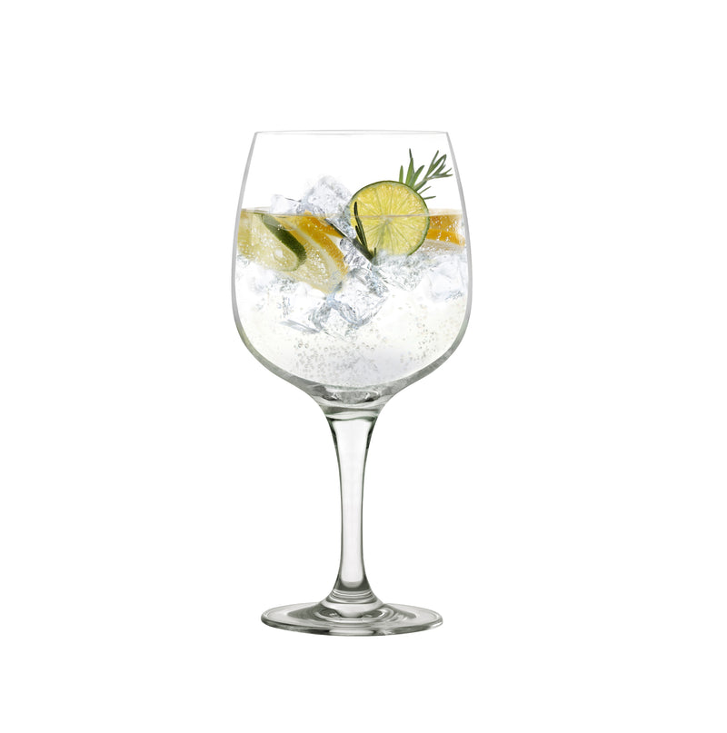 Elegant Gin Tonic glass with wide bowl, perfect for cocktails, garnishes, and luxury drink presentation