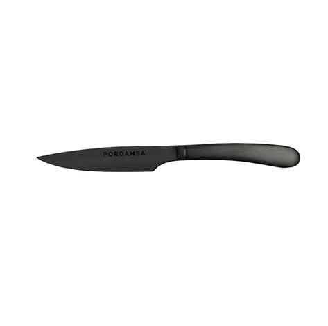 BLACK MAT STEAK KNIFE 22.5CM