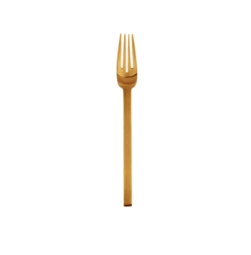 SPIGA FISH FORK GOLD 22CM