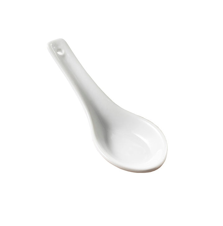 PORCELAIN APPETIZER SPOON 12CM