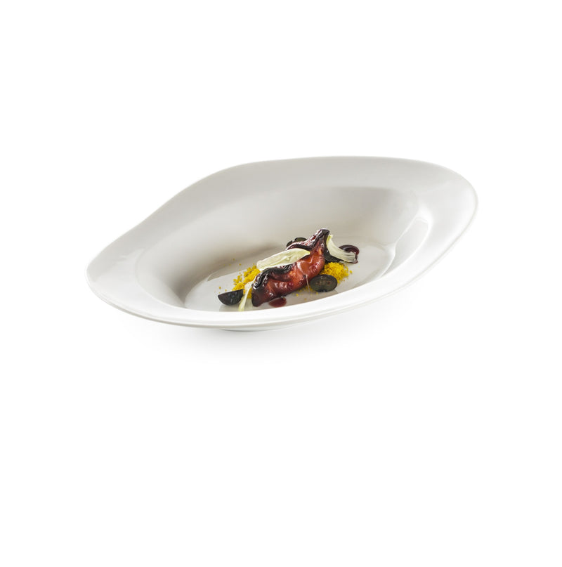 WAVE OVAL DEEP PLATE 26CM