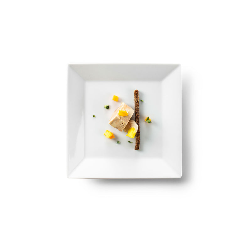 SQUARE PLATE 21CM