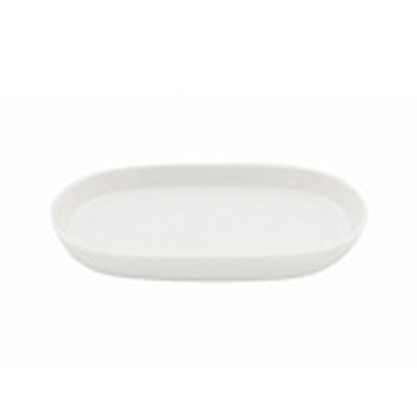 CASUAL FLAT OVAL TRAY 19X12CM